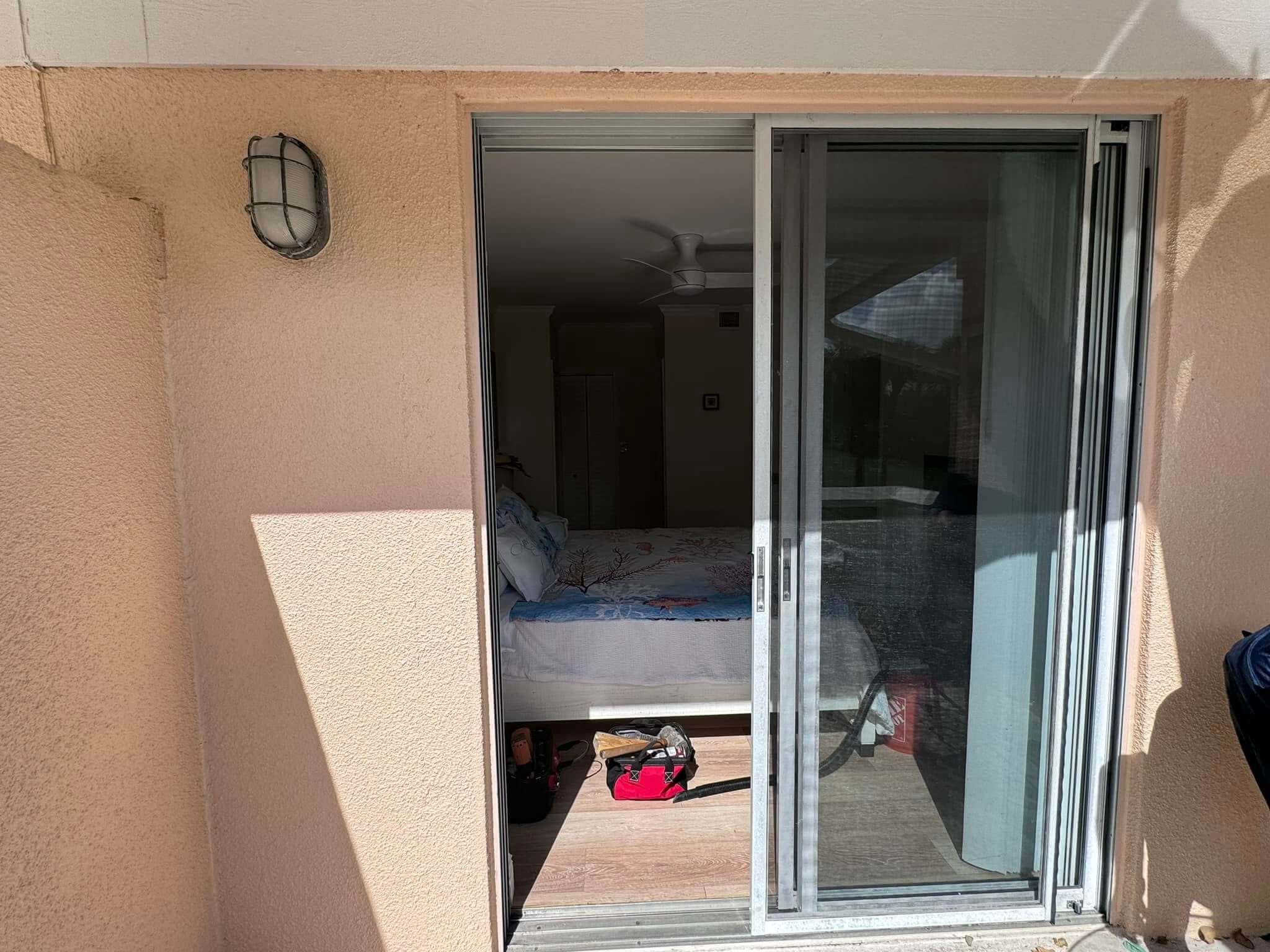 sliding glass door repair Wellington FL